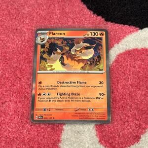Flareon #131 – SV: Prismatic Evolutions – As Pictured